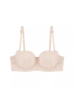 Dámská vyztužená podprsenka Vivid Spotlight model 21745507 krémová - Triumph Dámská vyztužená podprsenka Vivid Spotlight model 21745507 krémová - Triumph