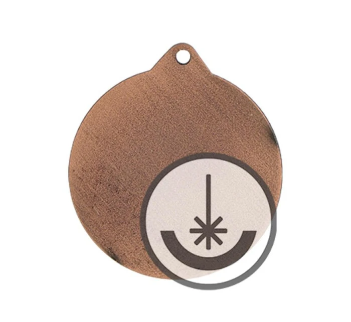 Laserom gravírovaná medaila - RMI