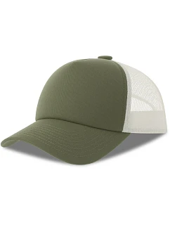 5 panelová Trucker kšiltovka olive model 22450419 - Atlantis Headwear
