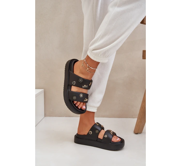 Dámské Pěnové Pantofle S Černé model 21683404 - Boto