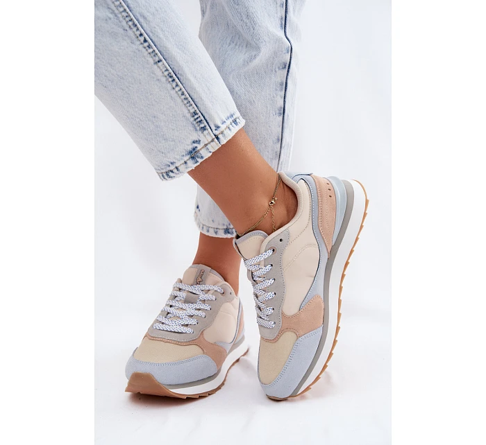 Dámské semišové tenisky McArthur MA2512W Modré Dámské semišové tenisky McArthur MA2512W Modré