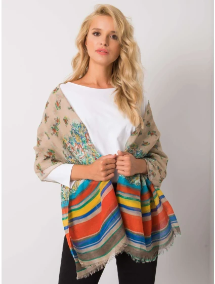 Šatka AT CH WJ 1X08426 béžová Šatka AT CH WJ 1X08426 béžová