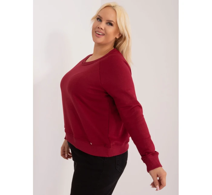 Mikina RV BL 6326.02X gaštanová