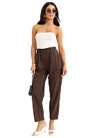 Nohavice RV SP A1311.60 tmavohnedé