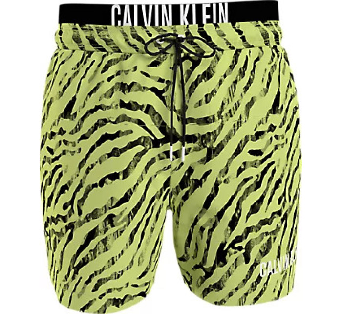 Pánske plavky Tkané nohavičky MEDIUM DOUBLE WB-PRINT KM0KM010180IC - Calvin Klein
