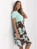 Dámské šaty DHJ SK  s hnědou  model 21269936 - FPrice