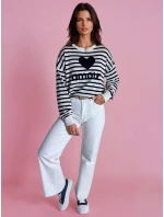 Dámský svetr navy blue Dstreet model 21974028 - FashionStreet