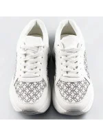 Biele dámske športové topánky (SG-137) Biele dámske športové topánky (SG-137)