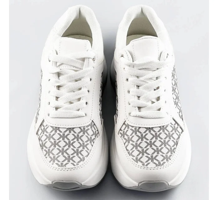 Biele dámske športové topánky (SG-137) Biele dámske športové topánky (SG-137)