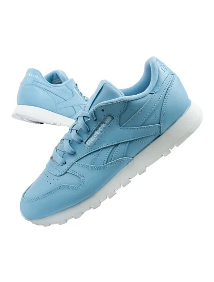Reebok dámske športové topánky Classic tenisky modré módne kožené dámske
