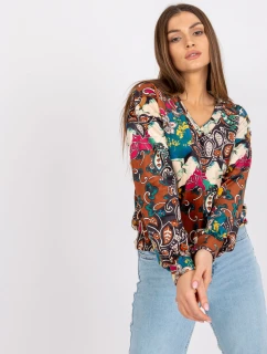 Blúzka DHJ BZ 6033 2.46P svetlohnedá