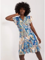 Sukienka DHJ SK model 21271980 niebieski - FPrice