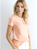 Tričko RV TS 4623.60 broskýň Tričko RV TS 4623.60 broskýň