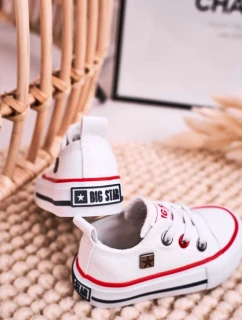 Detské klasické tenisky Big Star - biele