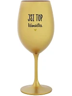JSI TOP CUP - zlatý pohár na víno 350 ml