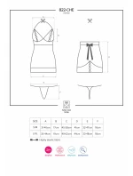 Košieľka 822-CHE chemise - Obsessive