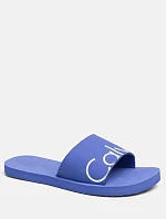 Šľapky KW0KW00398-038 modrá - Calvin Klein