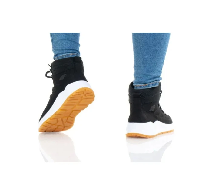 Dámská sportovní kotníková obuv W model 19752218 Černá s bílou - 4F