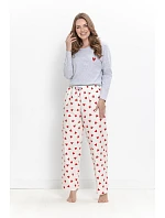 model 22322079 DÁMSKÉ DLOUHÉ PYŽAMO CORIN S–XL - Taro