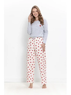 3624 DÁMSKE DLHÉ PYŽAMO CORIN S–XL