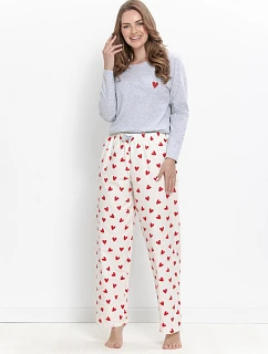 3624 DÁMSKE DLHÉ PYŽAMO CORIN S–XL