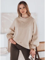 Dámska mikina COSYONE beige FashionStreet BY1349