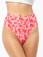 Julimex Love Vibes Jednoduché string maxi nohavičky S-2XL