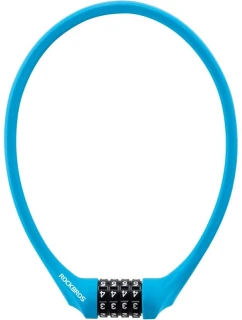 Zámek na kolo modrý model 21852549 dětské - Rockbros