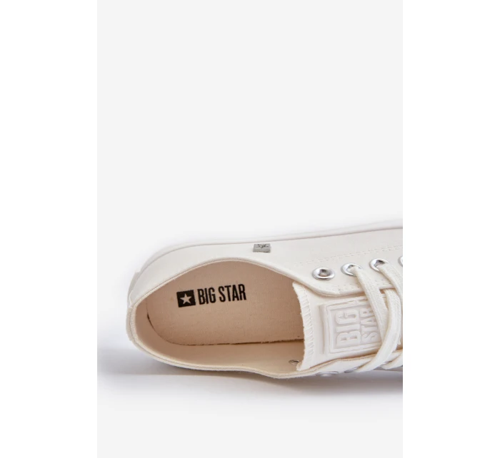 Klasyczne Trampki Damskie Big Star NN274285 Białe