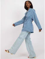 Dámsky kabát EM EN 5422.22P tmavo modrý