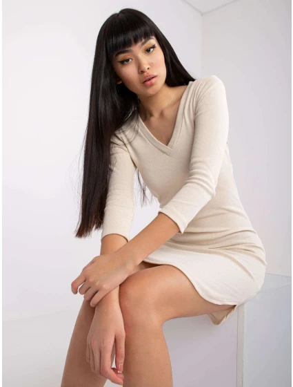 Šaty RV SK 7453.63 svetlo béžová