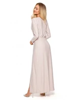 Maxi šaty s dlouhými rukávy model 18004685 - Moe