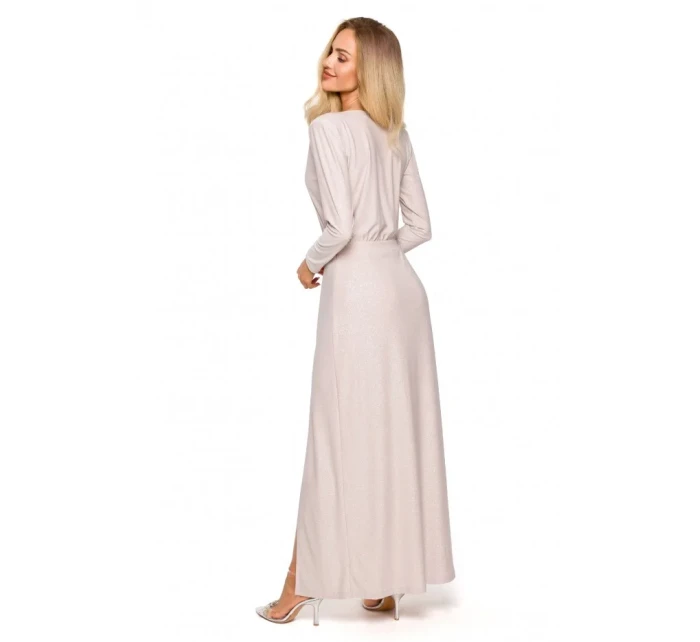 Maxi šaty s dlouhými rukávy model 18004685 - Moe