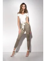 Dámske nohavice Rock & Roll Suede Pants - ChickChick