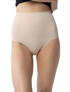 Dámske nohavičky Amber maxi vysoké béžové - JULIMEX