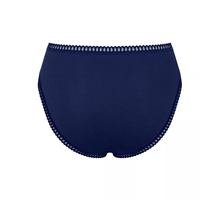 Dámske nohavičky GO Crush High leg C3P - BLUE - modré M008 - SLOGGI Dámske nohavičky GO Crush High leg C3P - BLUE - modré M008 - SLOGGI