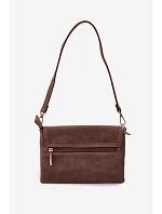 Malá Kabelka z Eko semiše Tmavě béžová model 22111528 - Flora&Co