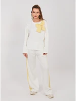 Spodnie dresowe IT DR model 22314596 ecru - FPrice Spodnie dresowe IT DR model 22314596 ecru - FPrice