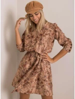 Šaty LK SK 508143.72P svetlo hnedá Šaty LK SK 508143.72P svetlo hnedá