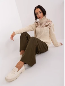 Jumper TO SW 1909.11X svetlo béžová
