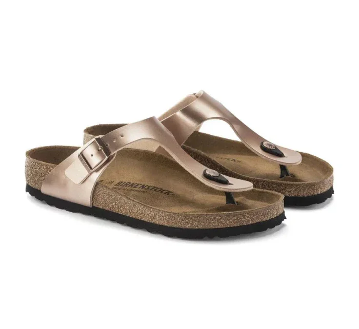 Dámské nazouváky / žabky Gizeh BS model 20276842 Hnědá - Birkenstock