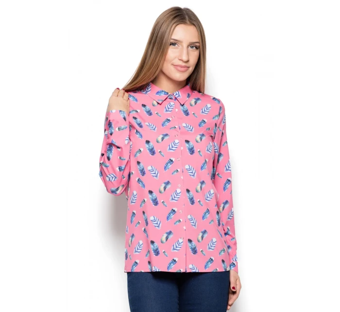 Košeľa s dlhým rukávom model 76987 Katrus Košeľa s dlhým rukávom model 76987 Katrus