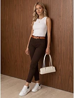 Jeansy damskie mom fit z paskiem model 22383549 - FashionStreet Jeansy damskie mom fit z paskiem model 22383549 - FashionStreet