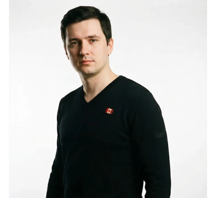 Bluza bez  RM BLACK MEN model 21359102 - Canadian Peak