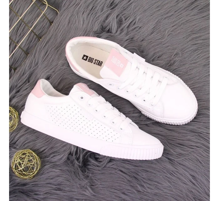 W model 20773180 Bílé nízké tenisky - Big Star
