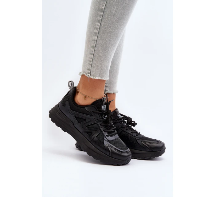 Sneakersy damskie Big Star NN274A085 Czarny Sneakersy damskie Big Star NN274A085 Czarny