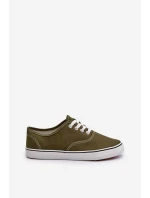 Dámské klasické tmavě zelené tenisky model 21654389 - Boto