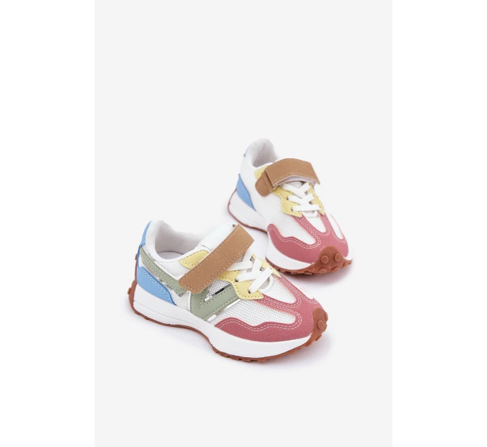 Sneakersy Dziecięce Na Rzep Multikolor Tezzu Sneakersy Dziecięce Na Rzep Multikolor Tezzu