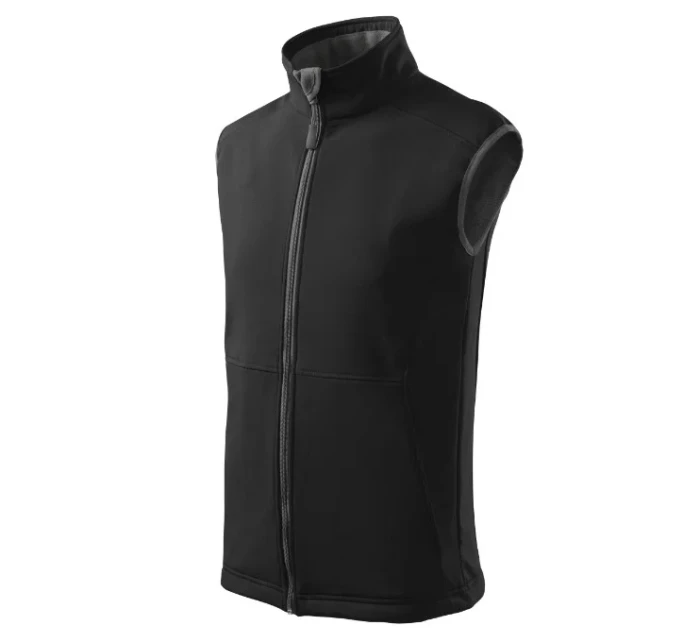 Vision pánska softshellová vesta čierna