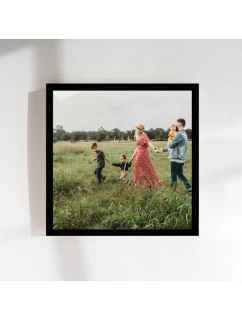 Personalizovaný magický fotoobraz v rámu - čtverec 20x20 - fotografie 